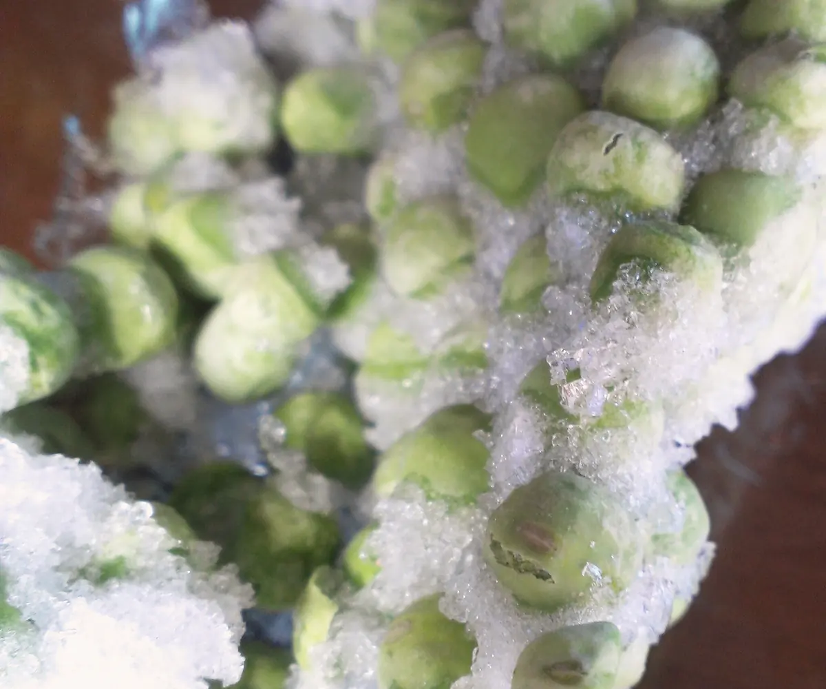 Egyptian frozen green peas