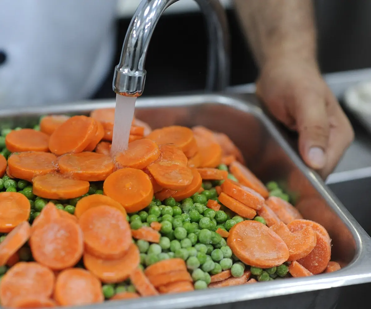 Egyptian frozen mixed vegetables
